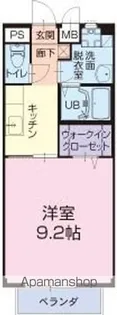 シェロウェンTOS【108号室】の間取り