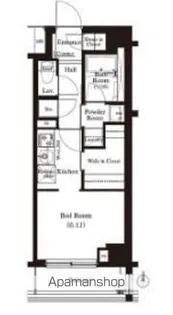 アーバンパーク住吉【7階】の間取り