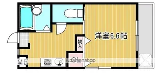 メゾン・ド・ルミエール【206号室】の間取り