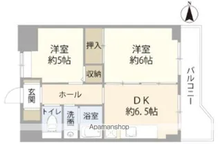 グランドール【6階】の間取り