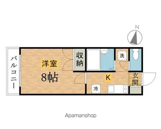リフォックスハイム館町【311号室】の間取り