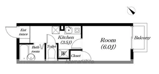 フォレストヴィラ【108号室】の間取り