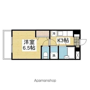 メゾンド・ルー城北【303.号室】の間取り