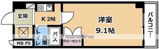 BEL PALAZZO【1213号室】の間取り