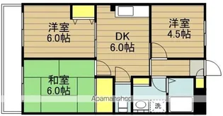ロイヤルハイツ吉田【2階】の間取り