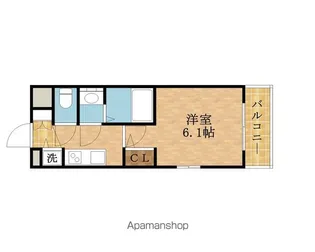 エスリード新大阪グランゲートノース【5階】の間取り