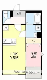 グランヒルズ【1階】の間取り