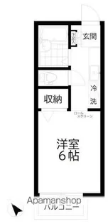 ベルヴィ吉祥寺【B105号室】の間取り