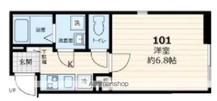 ヴィラ東高円寺【1階】の間取り