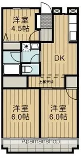 プラムウェル田園【103号室】の間取り
