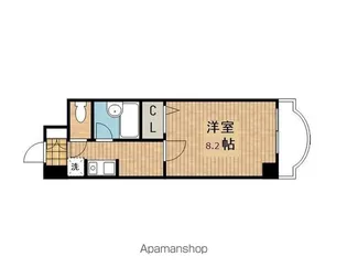 マンションMIO A棟【210号室】の間取り