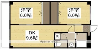 第1アルバマンション【14-26号室】の間取り