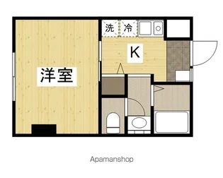エオス竹屋町【3階】の間取り