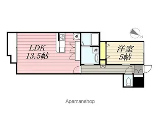 フローリッシュ大久保Ⅱ【2階】の間取り