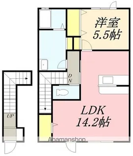 パレスミヤマエ(PALECE MIYAMAE)【202号室】の間取り