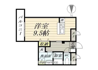 神奈川県横浜市保土ケ谷区岩井町【マンション】の間取り
