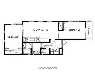 アプリコットHOUSE【3階】の間取り