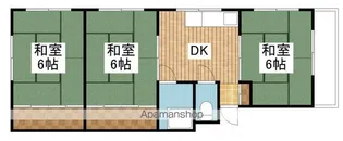 マンション稔【21号室】の間取り