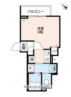 ルナネスト津田沼【2階】の間取り