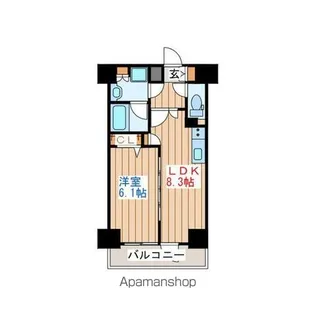 グランドロアール仙台西公園【7階】の間取り
