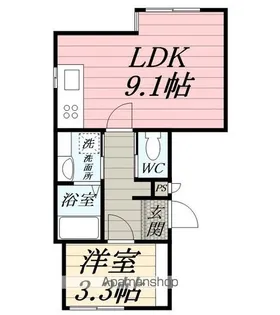 INDIGO【3階】の間取り