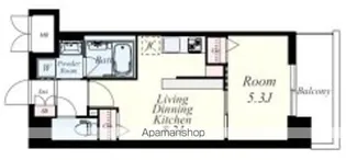 パルク クレール博多【5階】の間取り