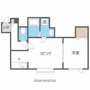 リッセ・Ⅰ【102号室】の間取り