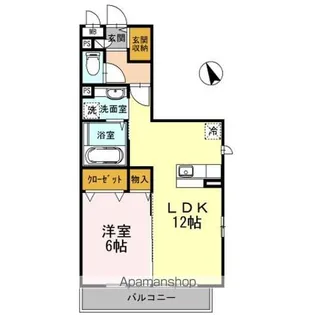 グランドソレイユ【3階】の間取り