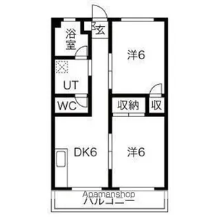 森ビル【4階】の間取り