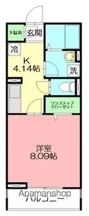 LOTUS【3階】の間取り
