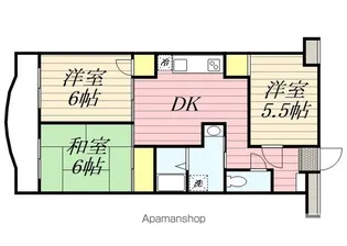 ブローニュ幕張本郷【3階】の間取り