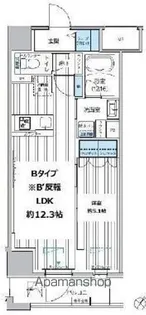 メゾン クロロ【7階】の間取り