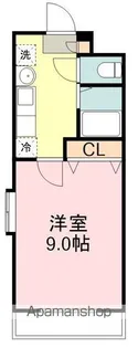 リーフハイツ【4階】の間取り