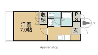 メルヴェール・チェンバー【2階】の間取り