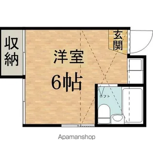 セフィール程久保【1階】の間取り