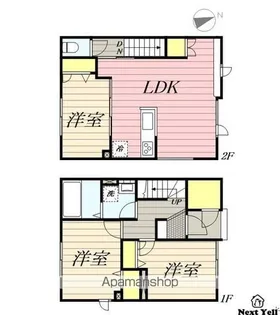 BOQUE EIGHT【B号室】の間取り
