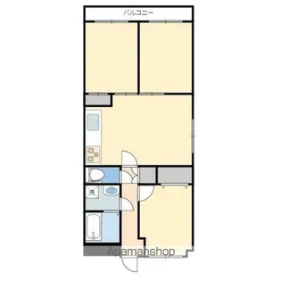 プレザント白金【3階】の間取り