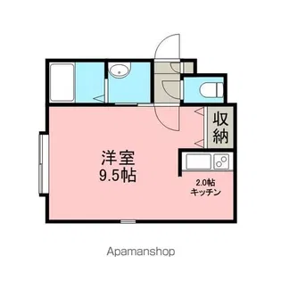 ミーナ【205号室】の間取り