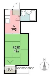 和風アパート和【207号室】の間取り