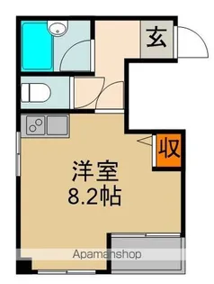 ロータリーマンション古川橋【4階】の間取り