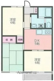 3DKの間取り画像