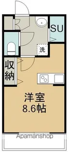 サンフルト【203号室】の間取り