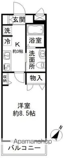 KIRIE MAISON 国立【2階】の間取り