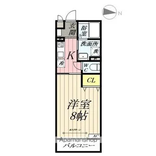 ソラーナ三郷中央【103号室】の間取り