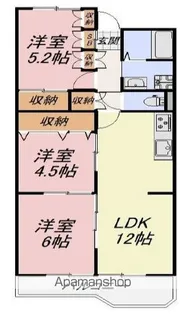 サニーハイツ堺【4207号室】の間取り