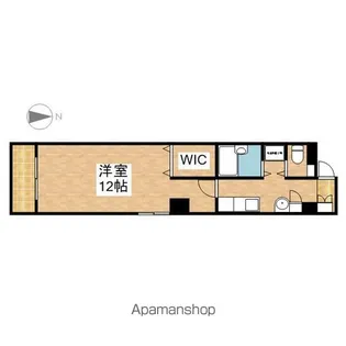 URBAN D WELL荒田【401号室】の間取り