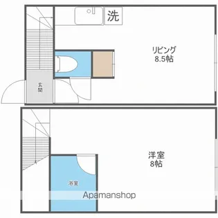 フレンドパーク【2階】の間取り