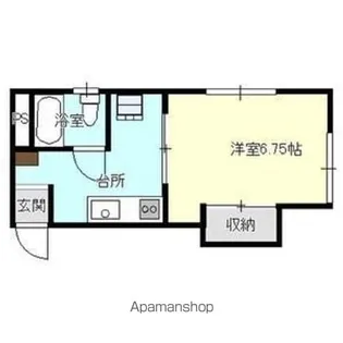 ラビハウス8【B号室】の間取り