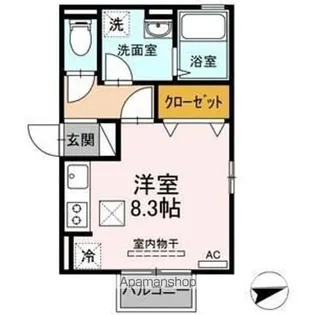 コアハウス【1階】の間取り