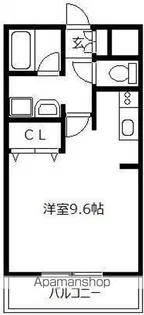 Nラヴィーヌ荒江【5階】の間取り